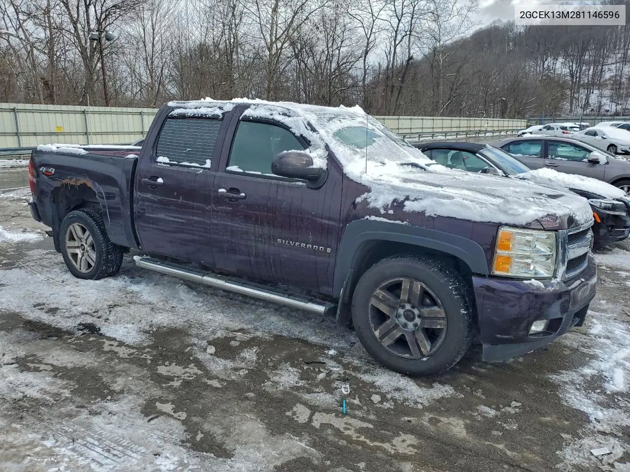 2GCEK13M281146596 2008 Chevrolet Silverado K1500