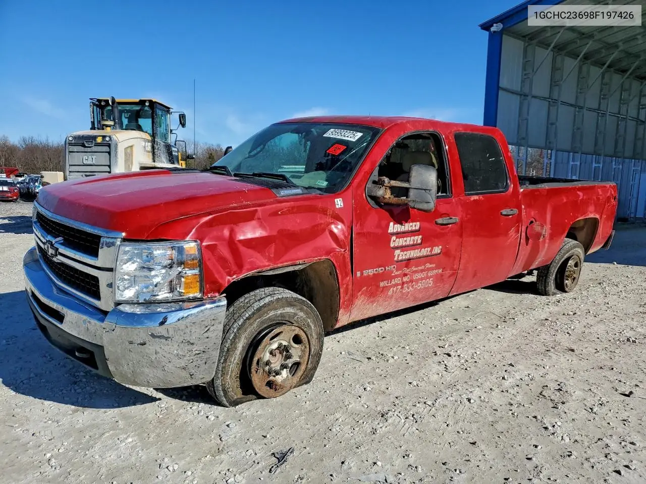 1GCHC23698F197426 2008 Chevrolet Silverado C2500 Heavy Duty