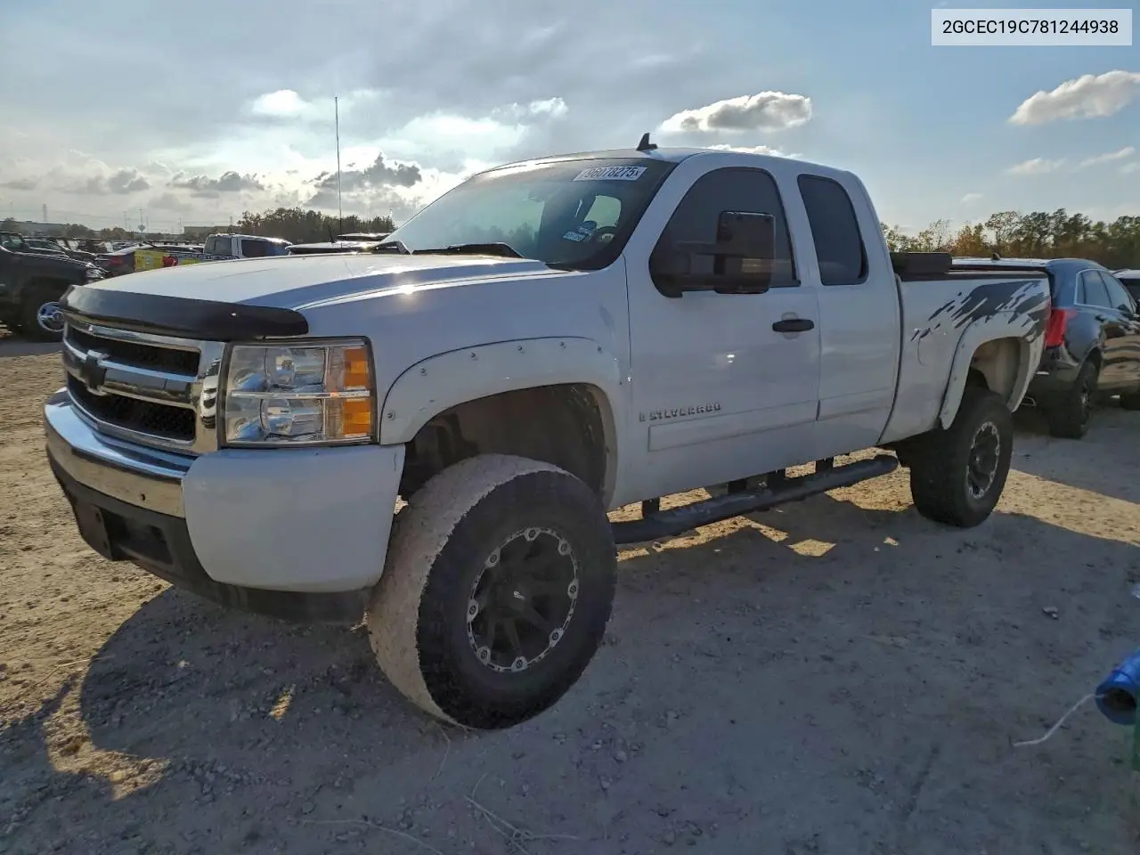 2GCEC19C781244938 2008 Chevrolet Silverado C1500