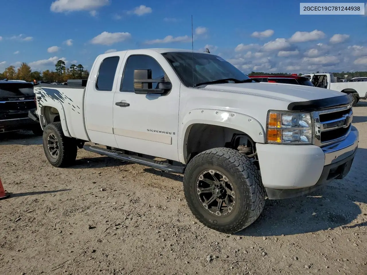 2GCEC19C781244938 2008 Chevrolet Silverado C1500