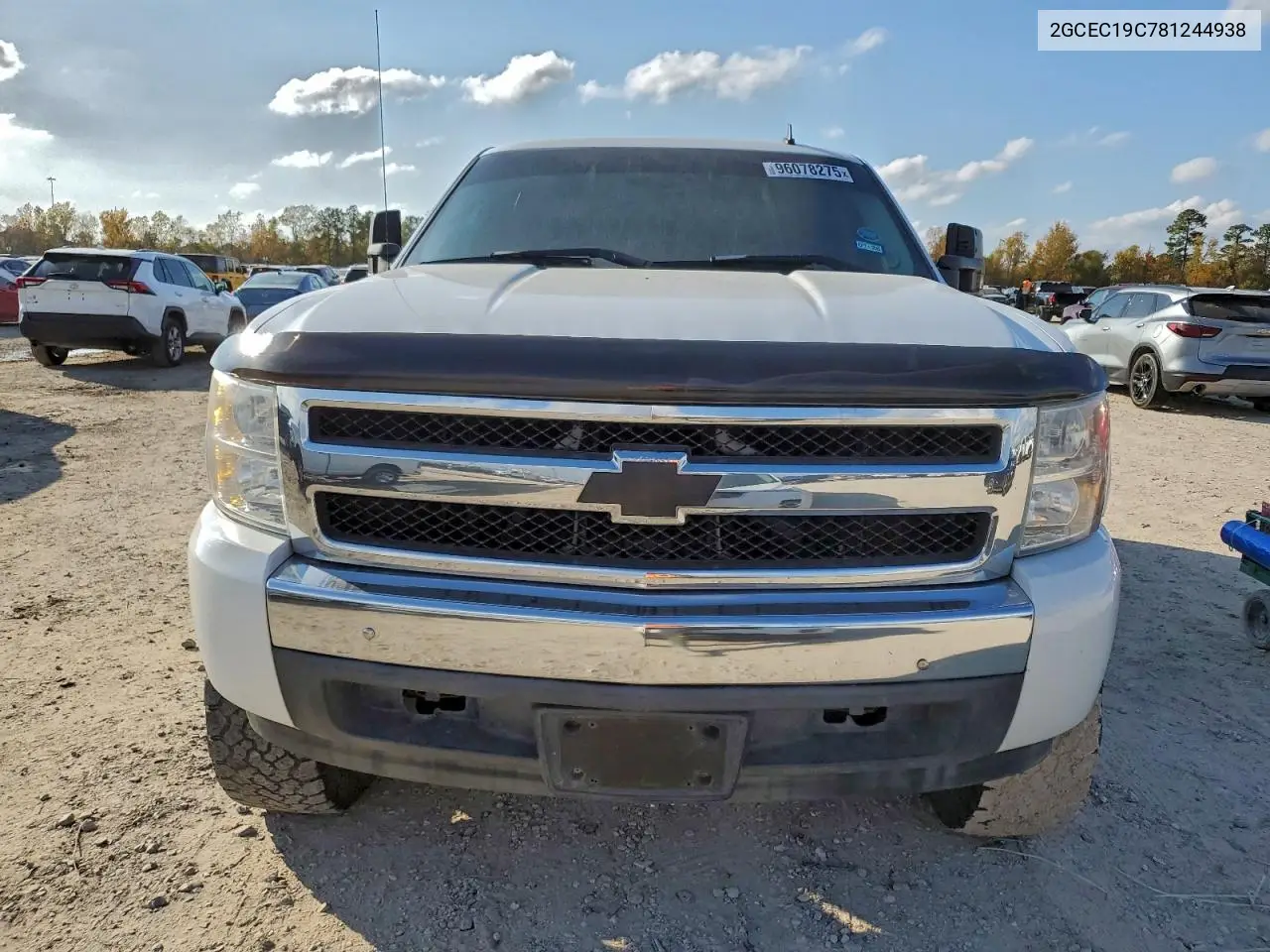 2GCEC19C781244938 2008 Chevrolet Silverado C1500