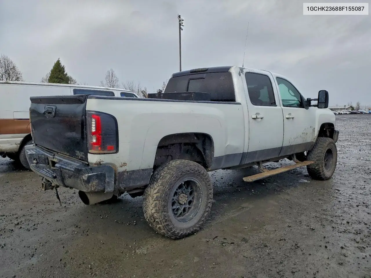 1GCHK23688F155087 2008 Chevrolet Silverado K2500 Heavy Duty