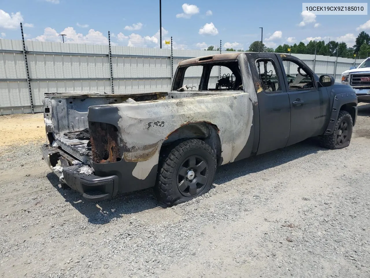 2009 Chevrolet Silverado K1500 VIN: 1GCEK19CX9Z185010 Lot: 62114974