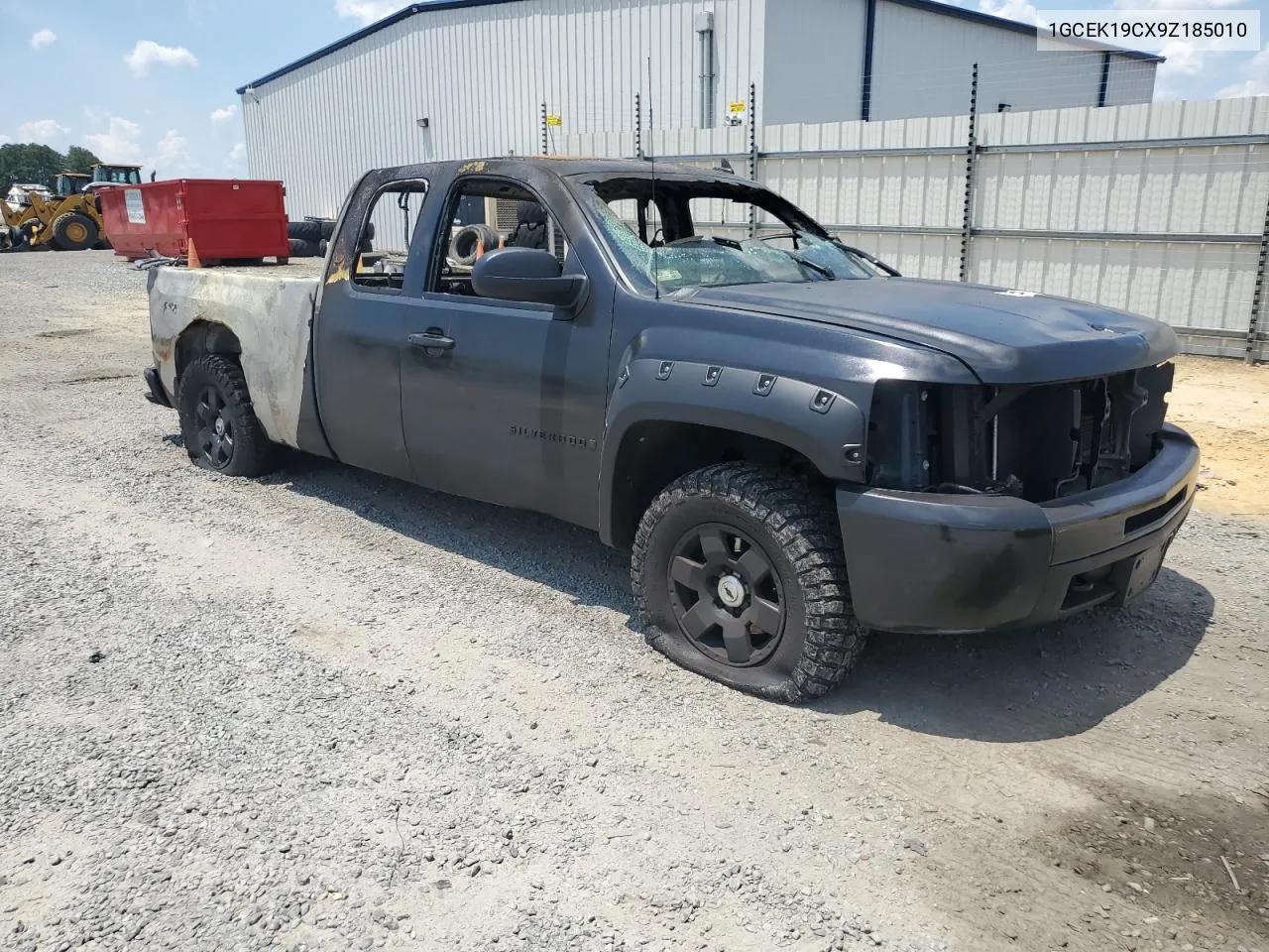 2009 Chevrolet Silverado K1500 VIN: 1GCEK19CX9Z185010 Lot: 62114974