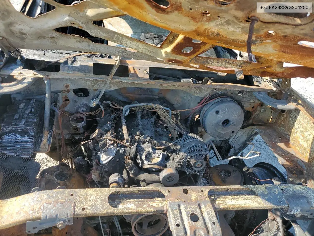 3GCEK23389G204250 2009 Chevrolet Silverado K1500 Lt