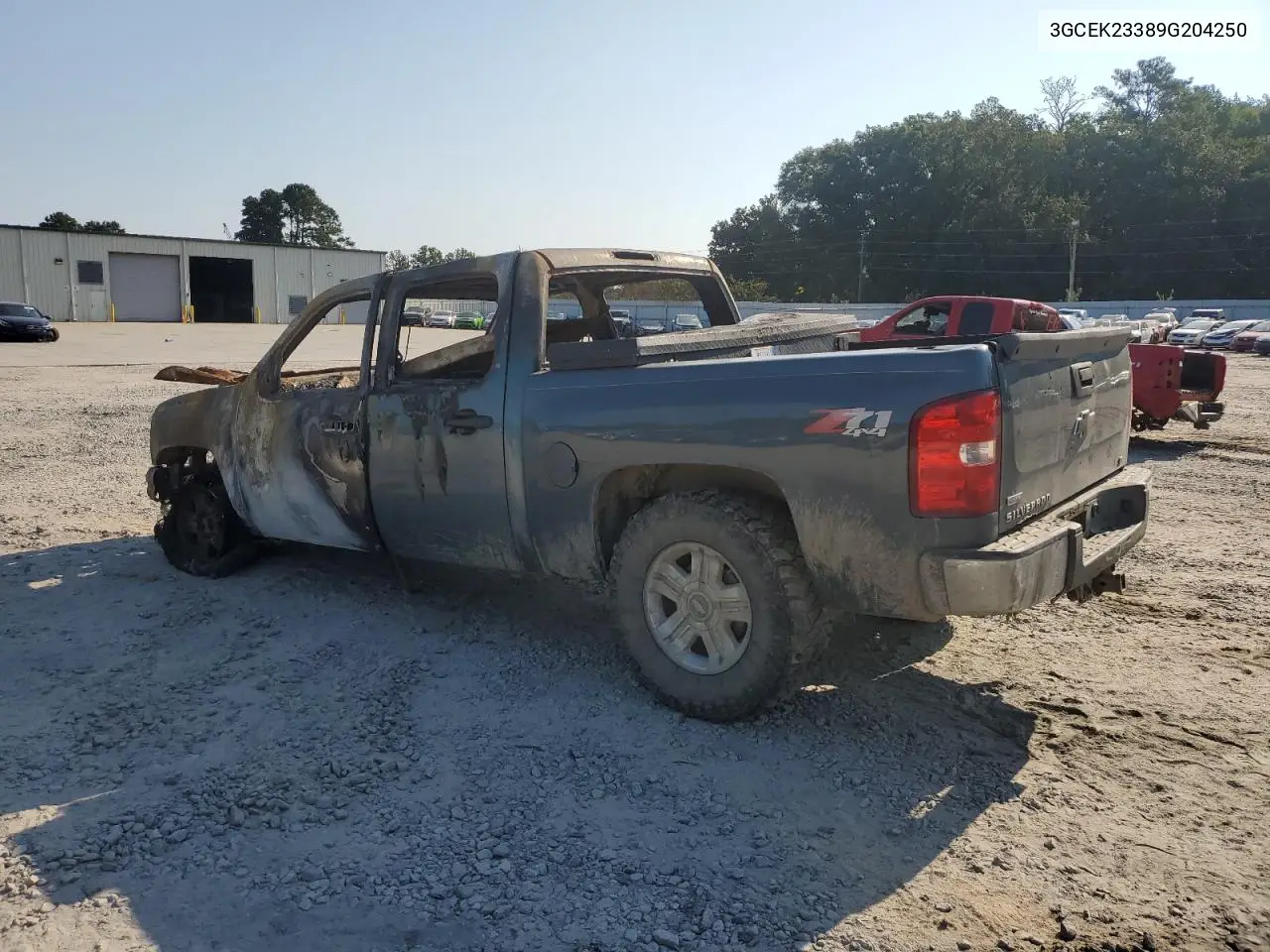 3GCEK23389G204250 2009 Chevrolet Silverado K1500 Lt