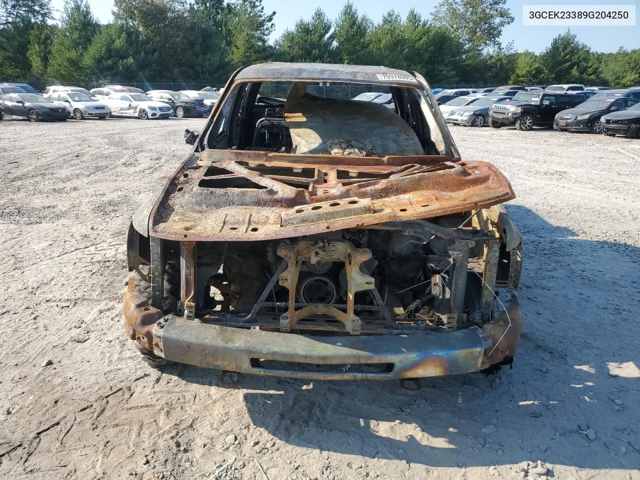 3GCEK23389G204250 2009 Chevrolet Silverado K1500 Lt