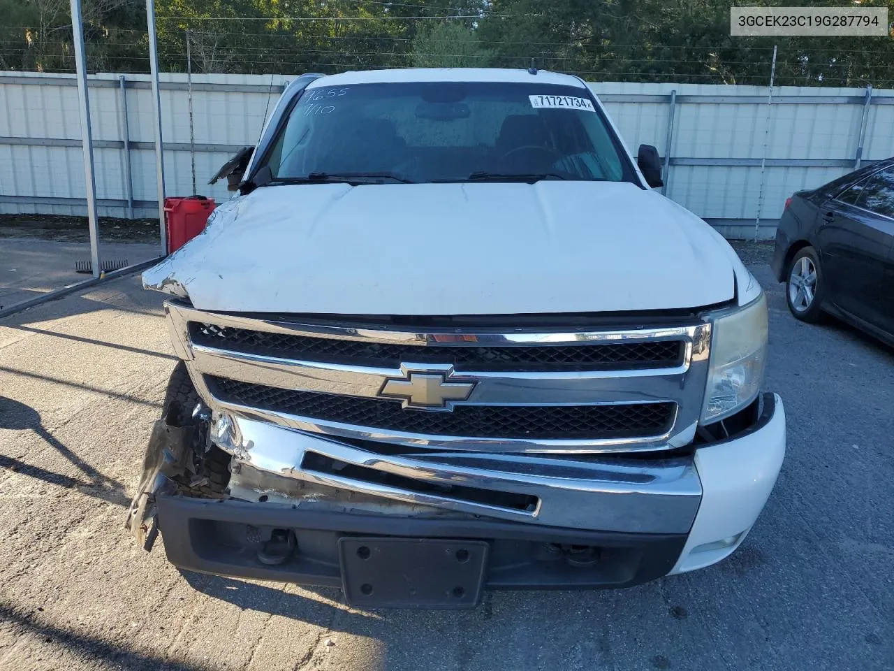 3GCEK23C19G287794 2009 Chevrolet Silverado K1500 Lt