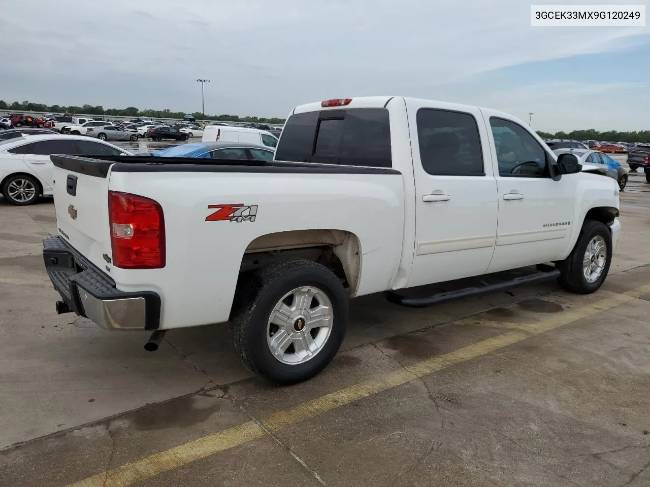 2009 Chevrolet Silverado K1500 Ltz VIN: 3GCEK33MX9G120249 Lot: 72741194