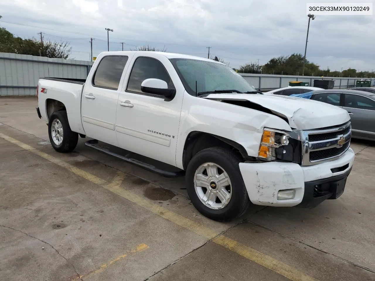 2009 Chevrolet Silverado K1500 Ltz VIN: 3GCEK33MX9G120249 Lot: 72741194