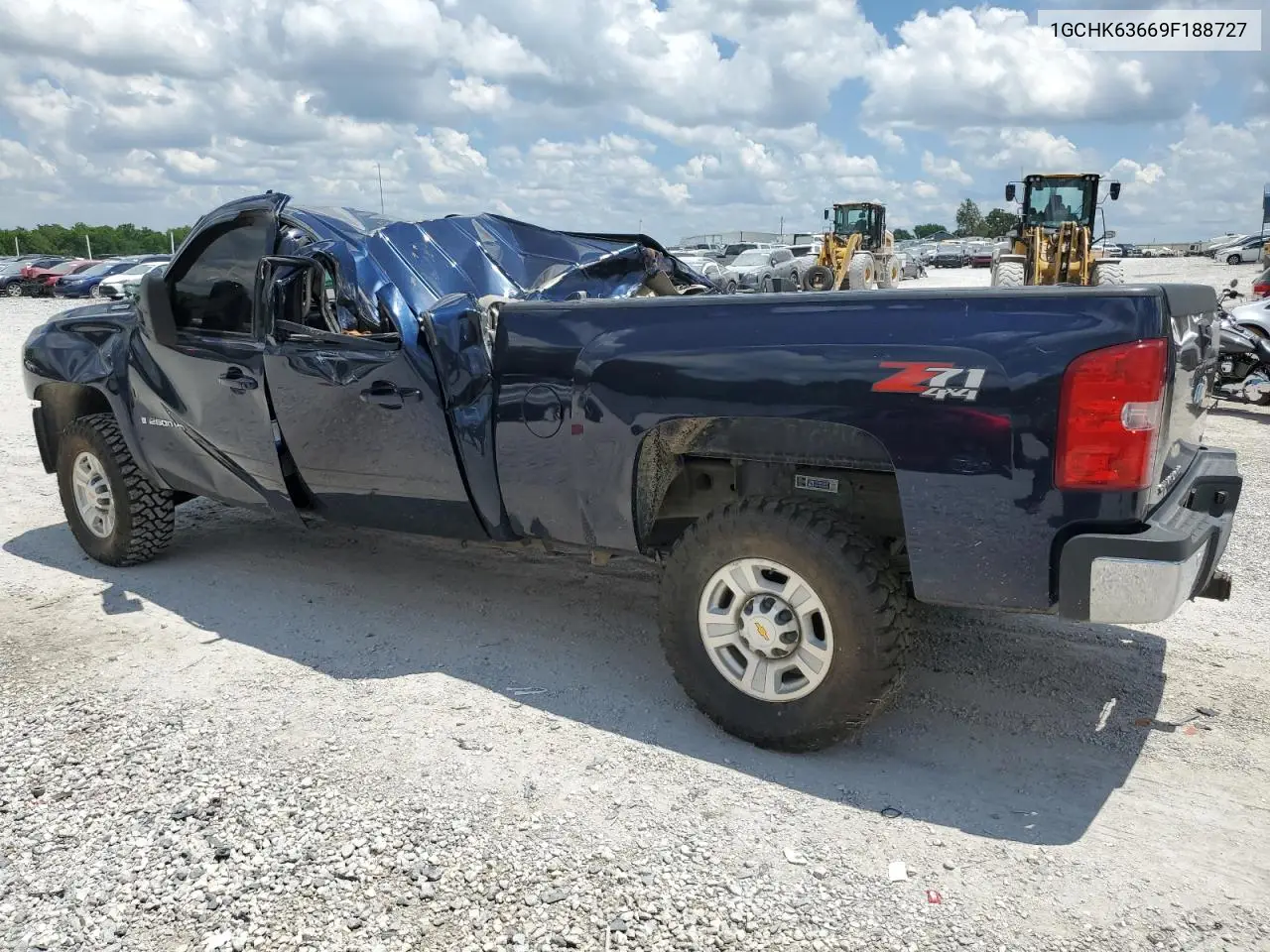 1GCHK63669F188727 2009 Chevrolet Silverado K2500 Heavy Duty Ltz