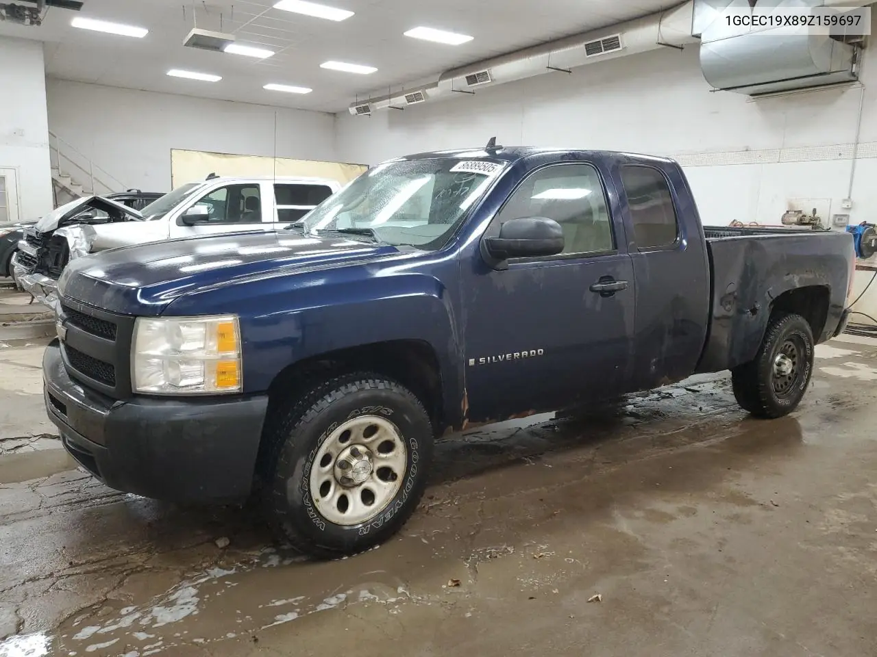 1GCEC19X89Z159697 2009 Chevrolet Silverado C1500