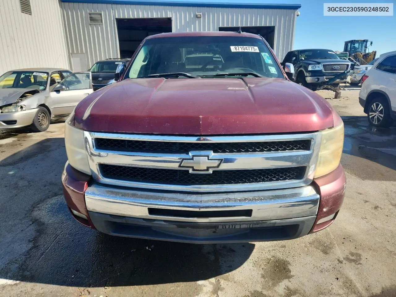 3GCEC23059G248502 2009 Chevrolet Silverado C1500 Lt