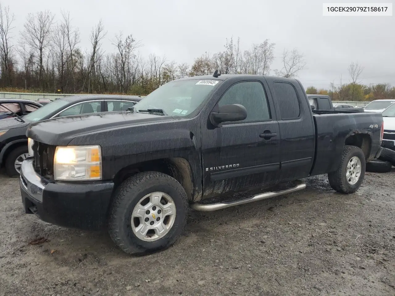 1GCEK29079Z158617 2009 Chevrolet Silverado K1500 Lt