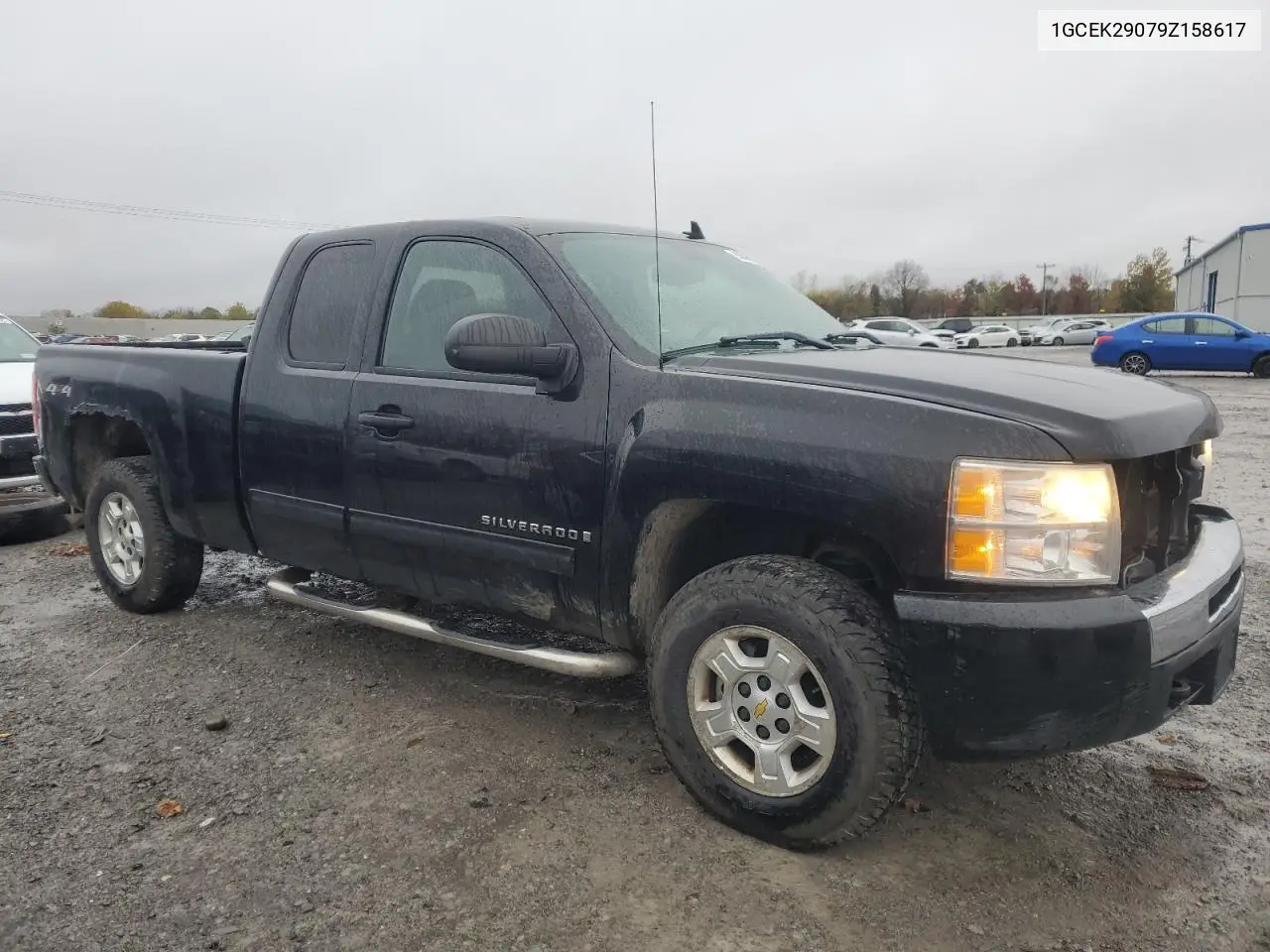 1GCEK29079Z158617 2009 Chevrolet Silverado K1500 Lt