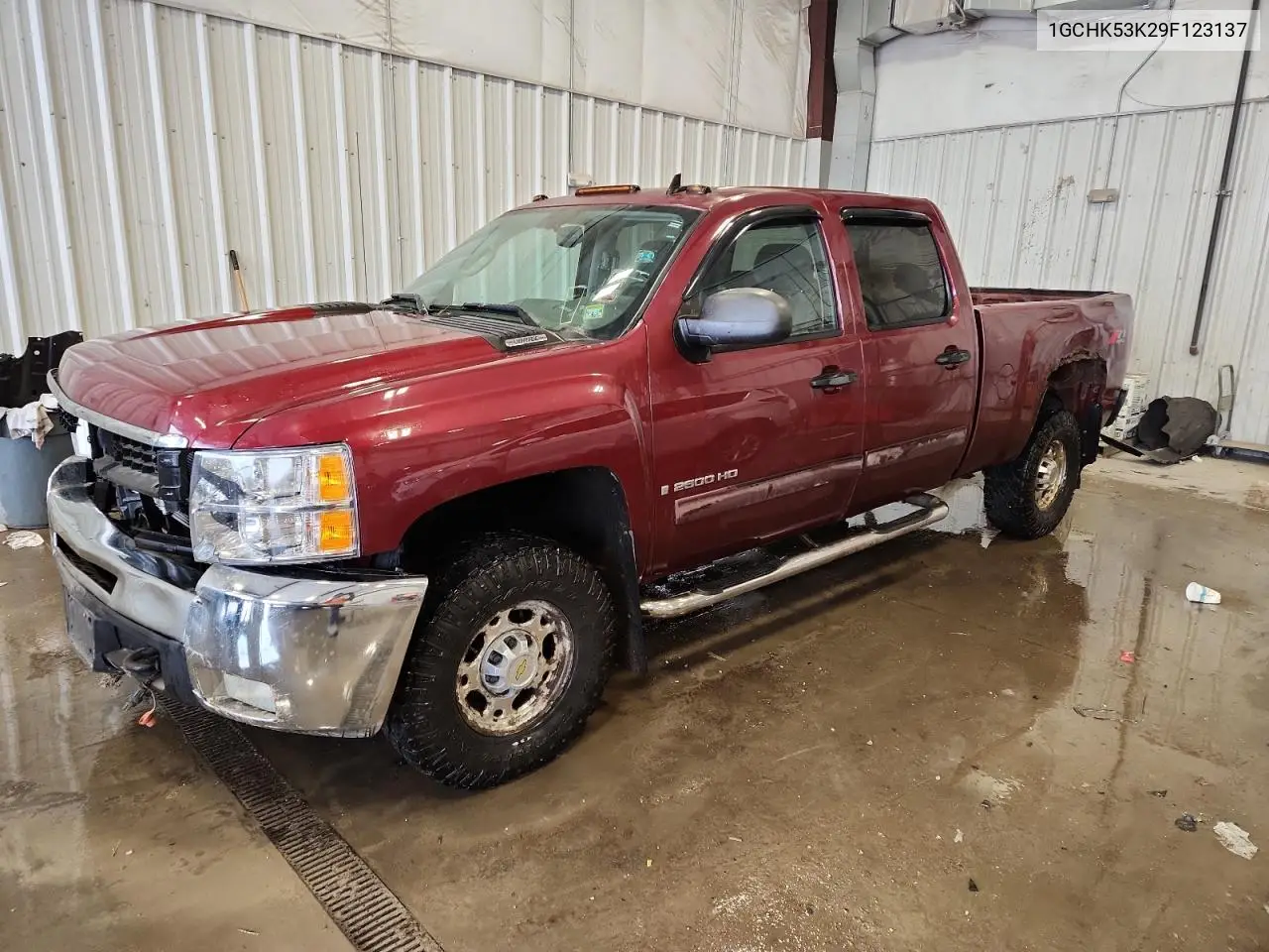 1GCHK53K29F123137 2009 Chevrolet Silverado K2500 Heavy Duty Lt