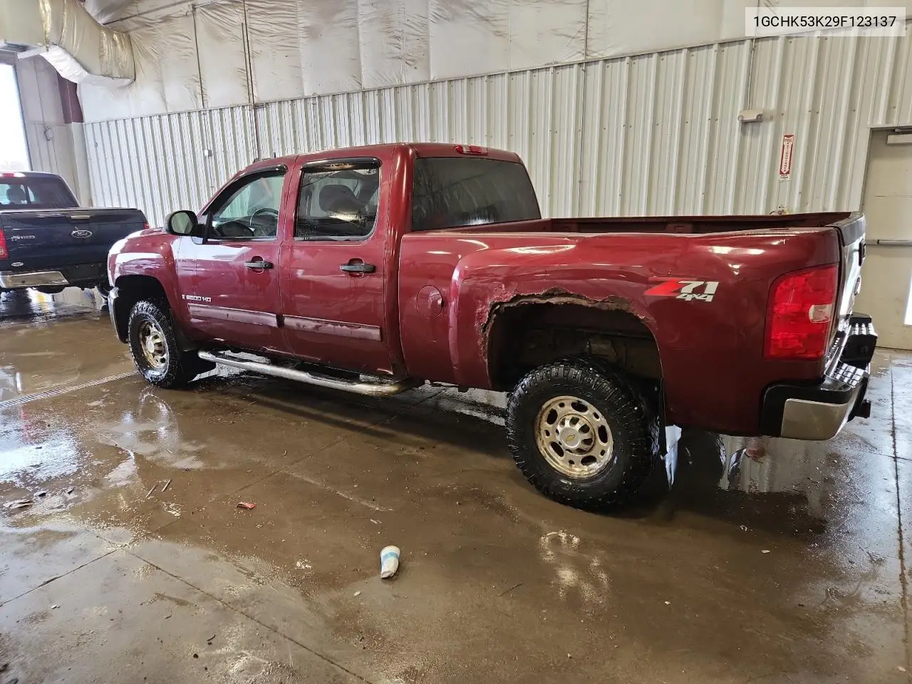 1GCHK53K29F123137 2009 Chevrolet Silverado K2500 Heavy Duty Lt