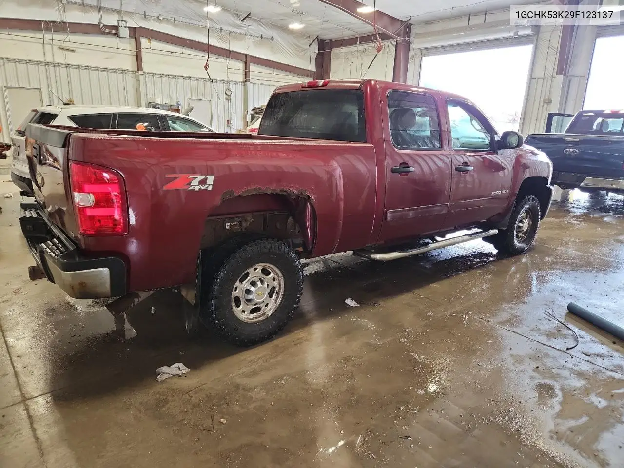 1GCHK53K29F123137 2009 Chevrolet Silverado K2500 Heavy Duty Lt