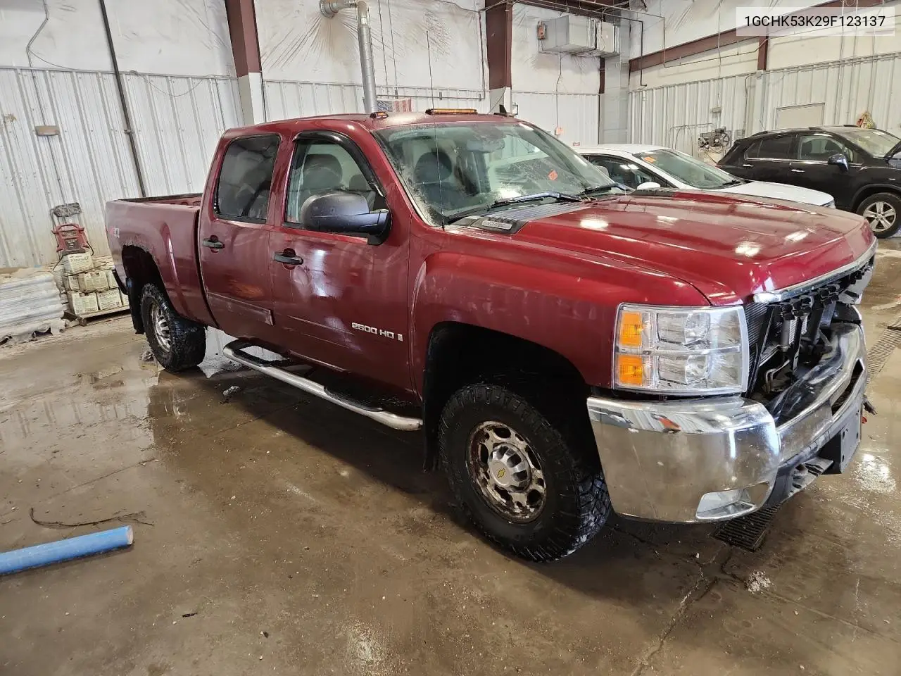 1GCHK53K29F123137 2009 Chevrolet Silverado K2500 Heavy Duty Lt