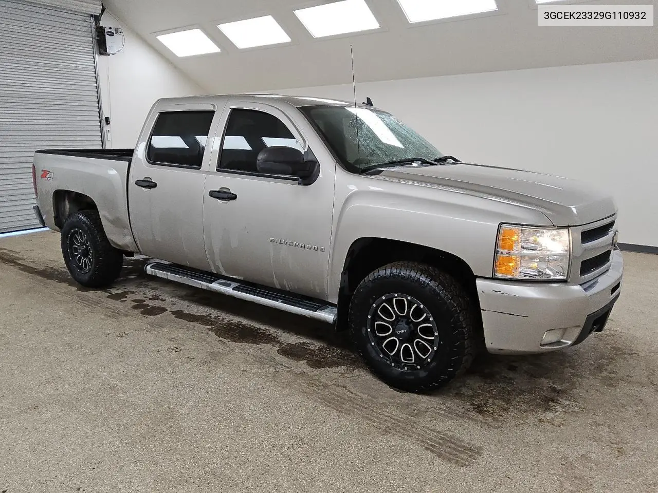 3GCEK23329G110932 2009 Chevrolet Silverado K1500 Lt