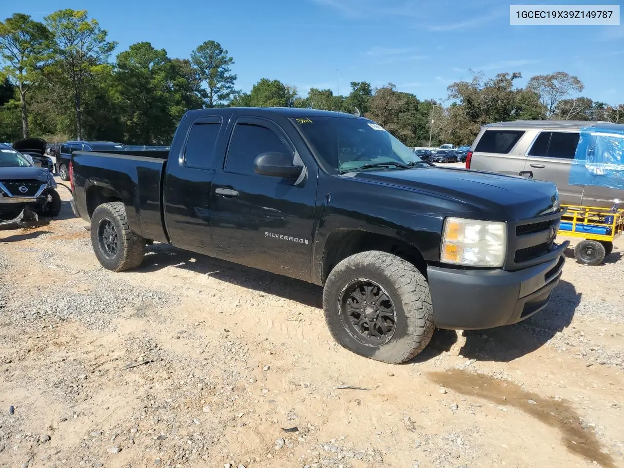 1GCEC19X39Z149787 2009 Chevrolet Silverado C1500