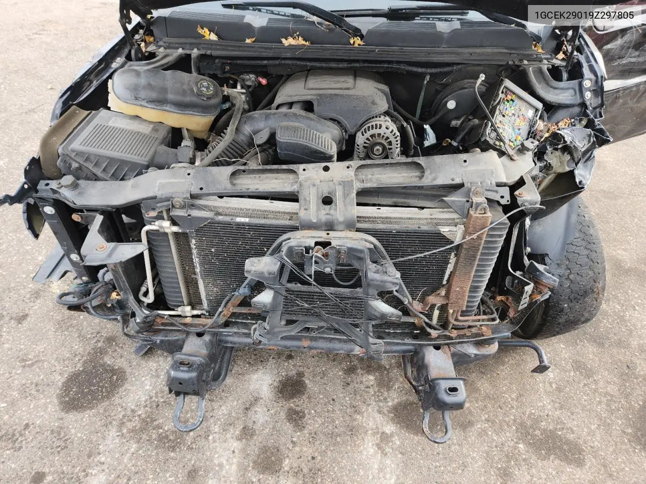 1GCEK29019Z297805 2009 Chevrolet Silverado K1500 Lt