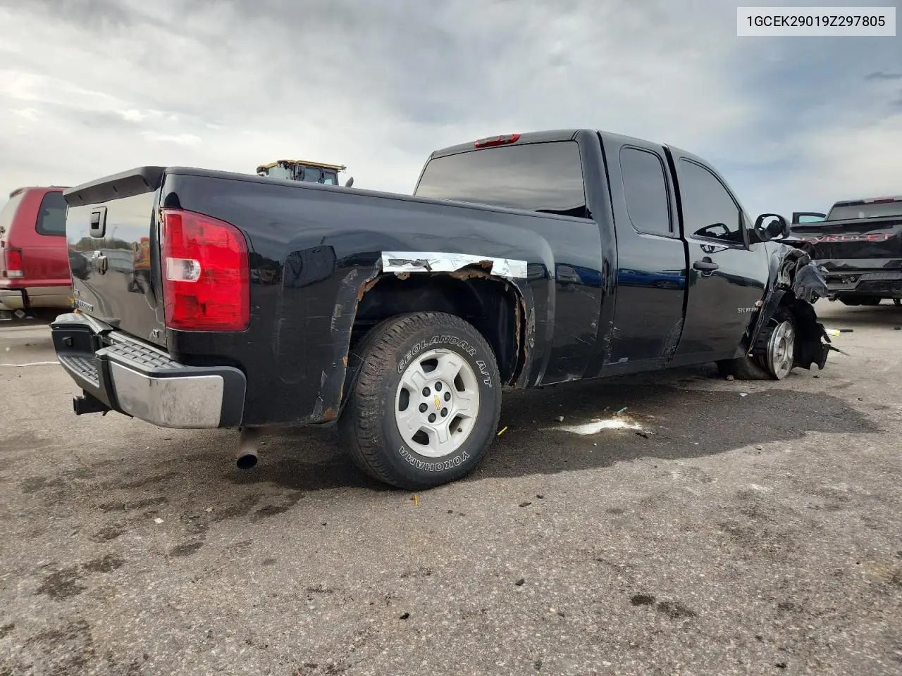1GCEK29019Z297805 2009 Chevrolet Silverado K1500 Lt
