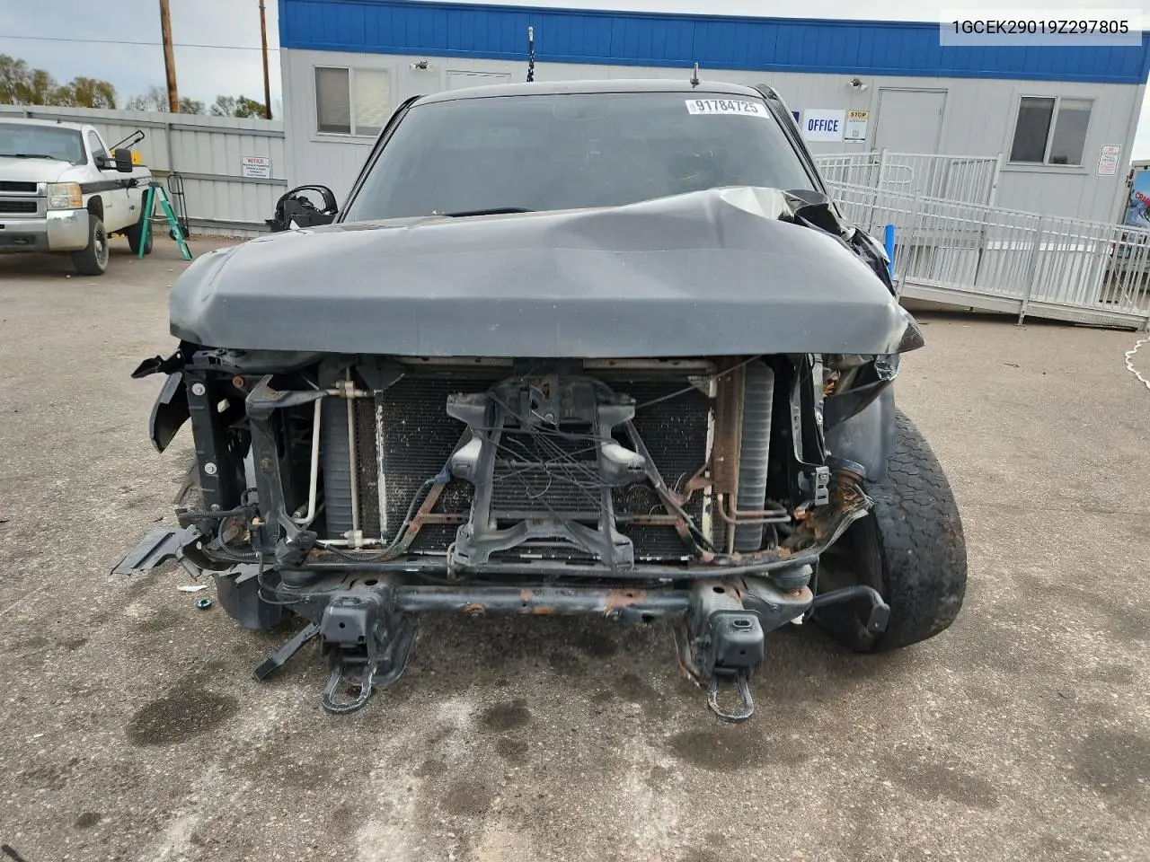 1GCEK29019Z297805 2009 Chevrolet Silverado K1500 Lt