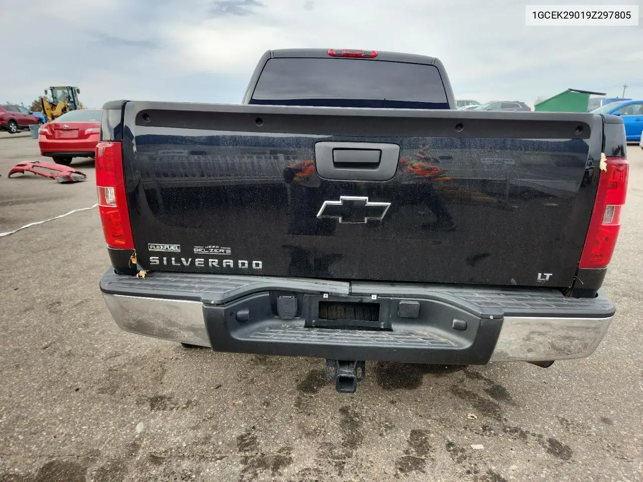 1GCEK29019Z297805 2009 Chevrolet Silverado K1500 Lt