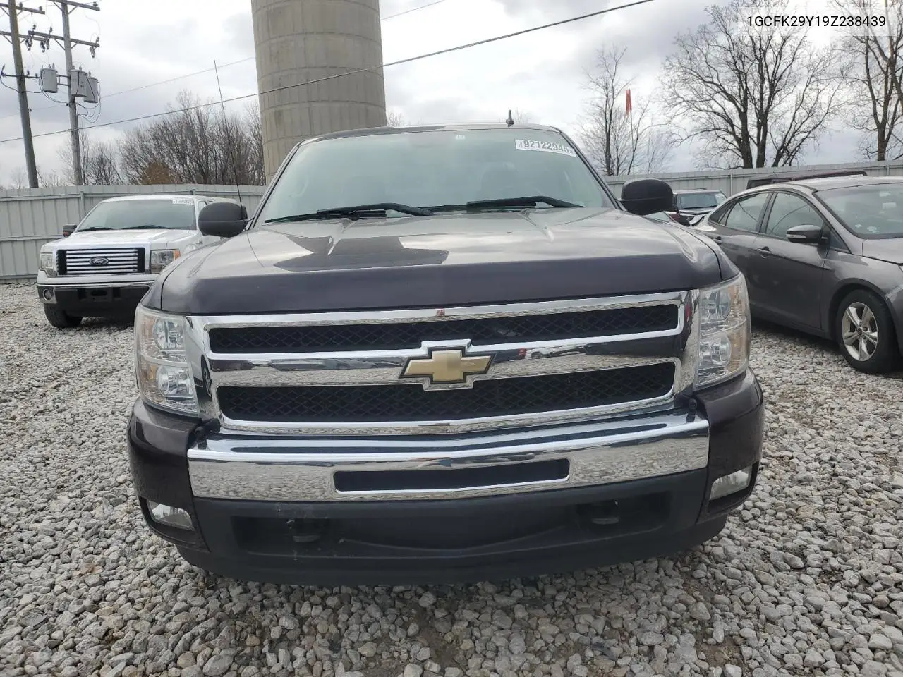 1GCFK29Y19Z238439 2009 Chevrolet Silverado K1500 Lt