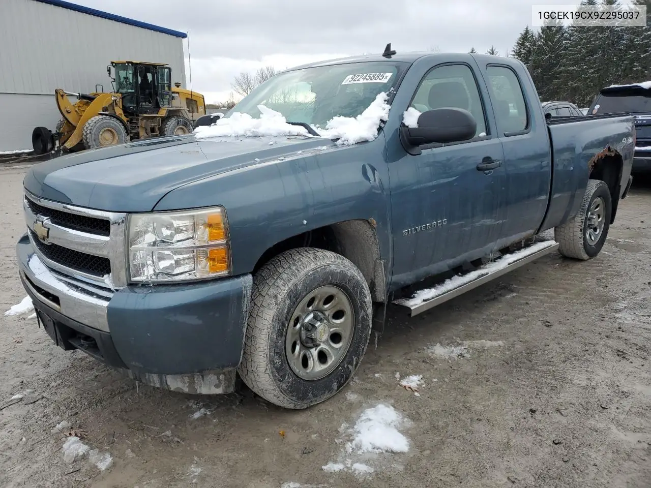 1GCEK19CX9Z295037 2009 Chevrolet Silverado K1500