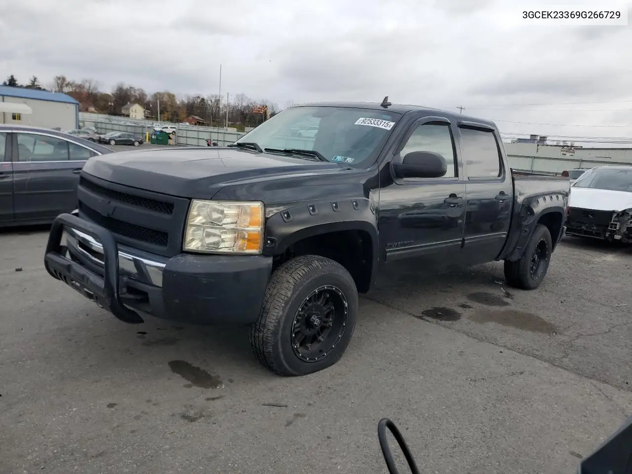 3GCEK23369G266729 2009 Chevrolet Silverado K1500 Lt
