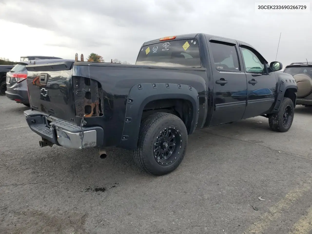 3GCEK23369G266729 2009 Chevrolet Silverado K1500 Lt