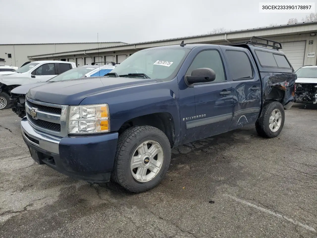 3GCEK23339G178897 2009 Chevrolet Silverado K1500 Lt