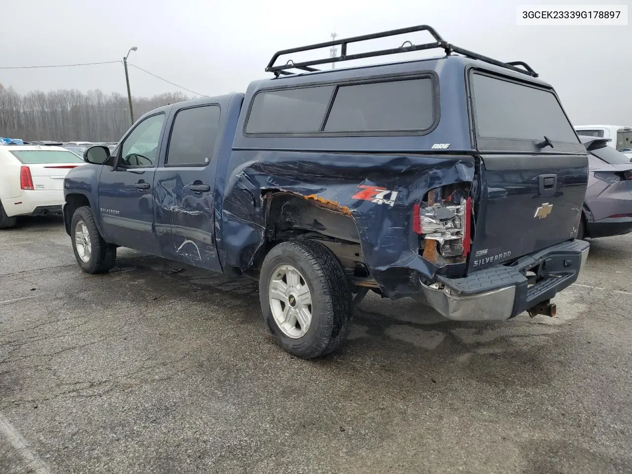 3GCEK23339G178897 2009 Chevrolet Silverado K1500 Lt