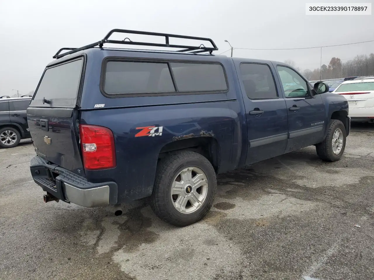 3GCEK23339G178897 2009 Chevrolet Silverado K1500 Lt