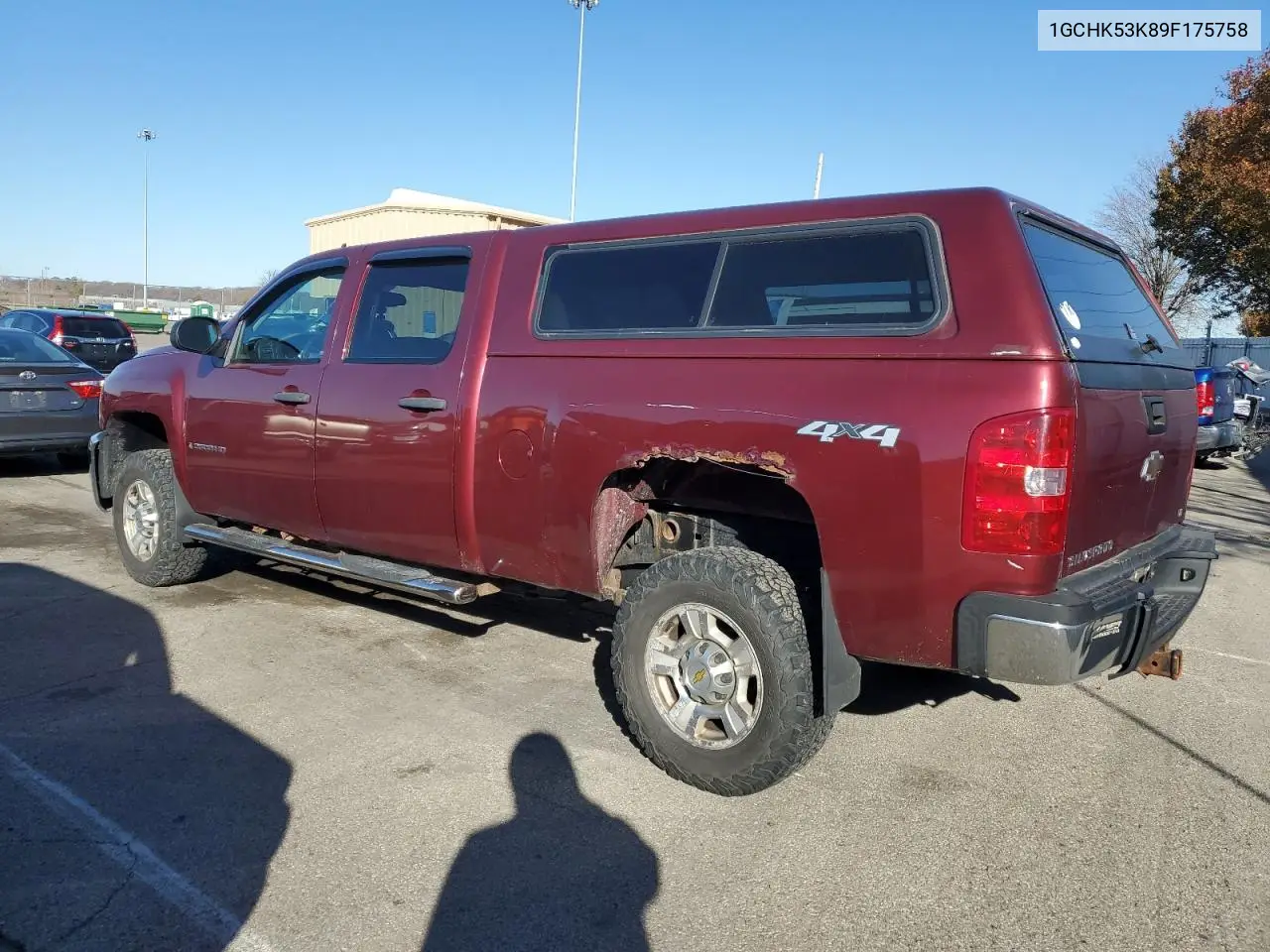 1GCHK53K89F175758 2009 Chevrolet Silverado K2500 Heavy Duty Lt