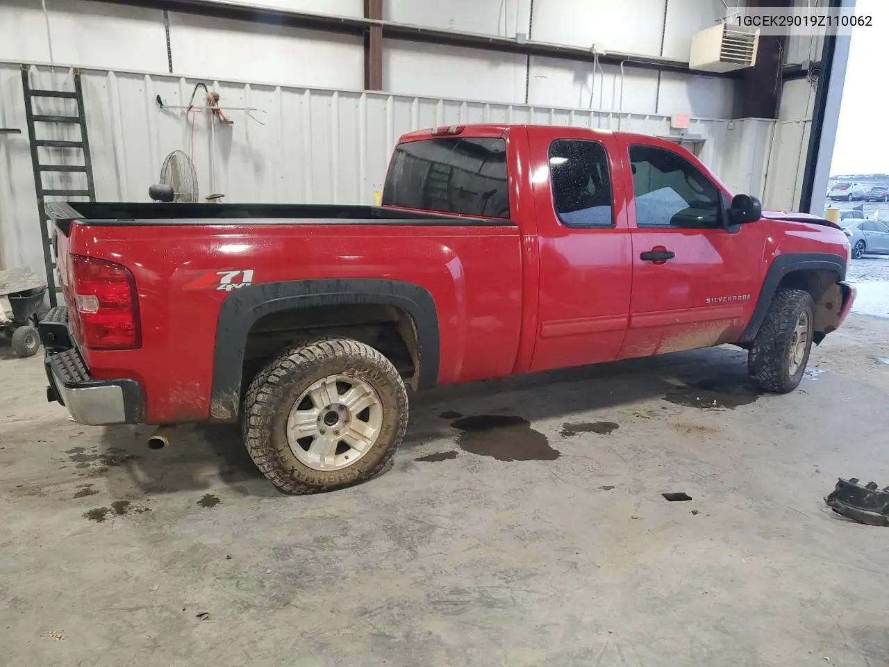 1GCEK29019Z110062 2009 Chevrolet Silverado K1500 Lt