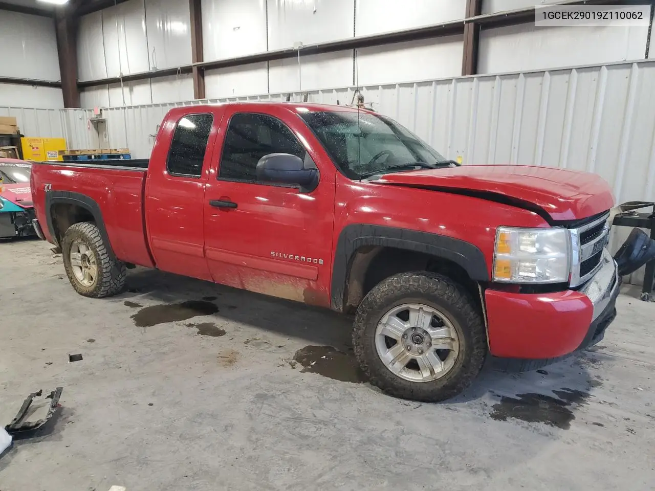 1GCEK29019Z110062 2009 Chevrolet Silverado K1500 Lt