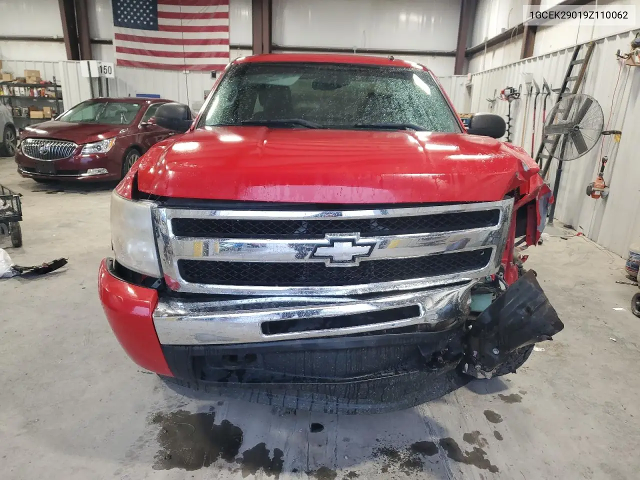 1GCEK29019Z110062 2009 Chevrolet Silverado K1500 Lt