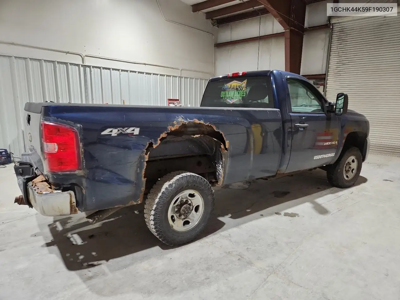 1GCHK44K59F190307 2009 Chevrolet Silverado K2500 Heavy Duty