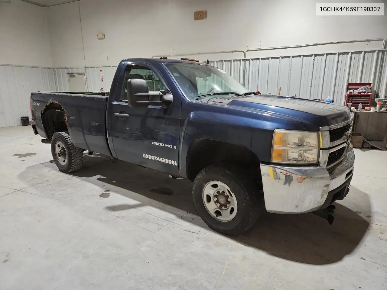 1GCHK44K59F190307 2009 Chevrolet Silverado K2500 Heavy Duty