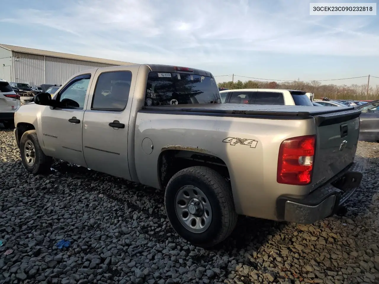 3GCEK23C09G232818 2009 Chevrolet Silverado K1500 Lt