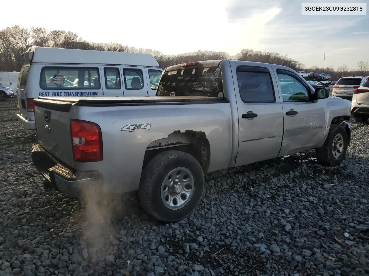 3GCEK23C09G232818 2009 Chevrolet Silverado K1500 Lt
