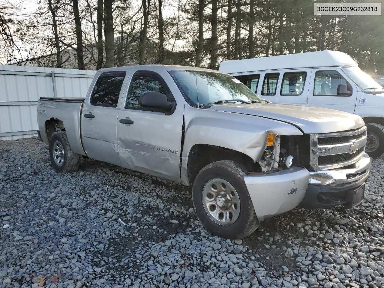 3GCEK23C09G232818 2009 Chevrolet Silverado K1500 Lt