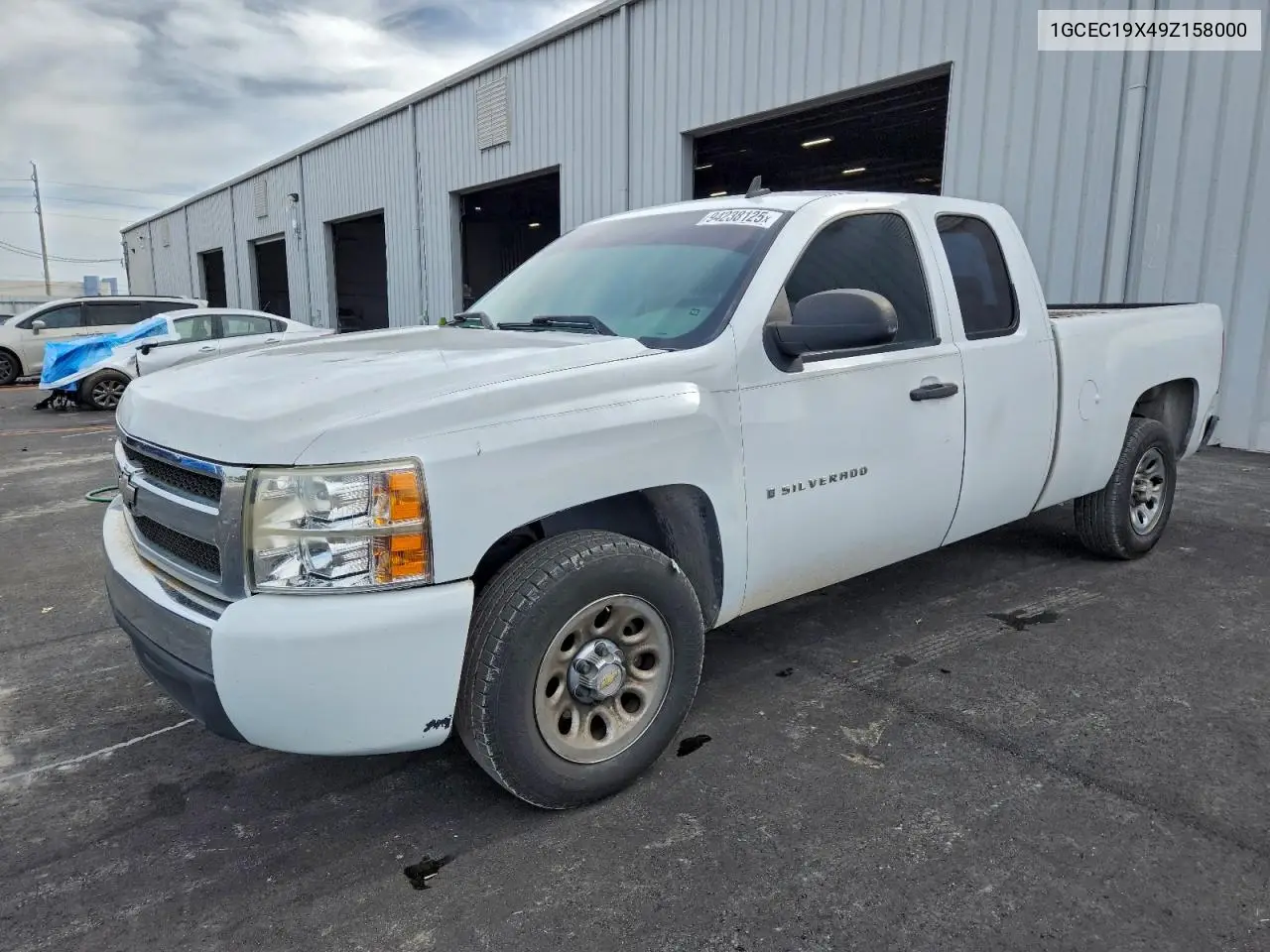 1GCEC19X49Z158000 2009 Chevrolet Silverado C1500