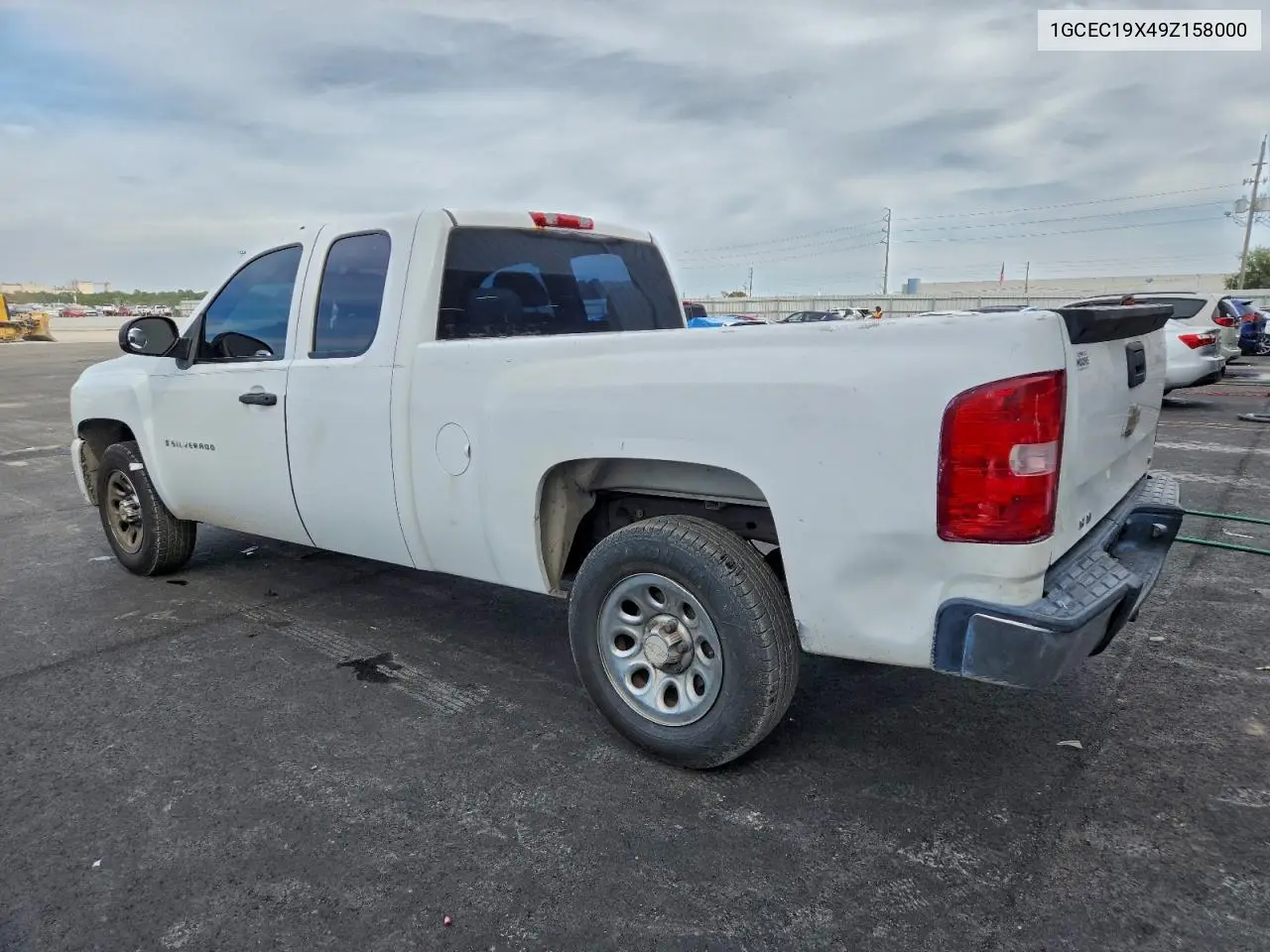 1GCEC19X49Z158000 2009 Chevrolet Silverado C1500