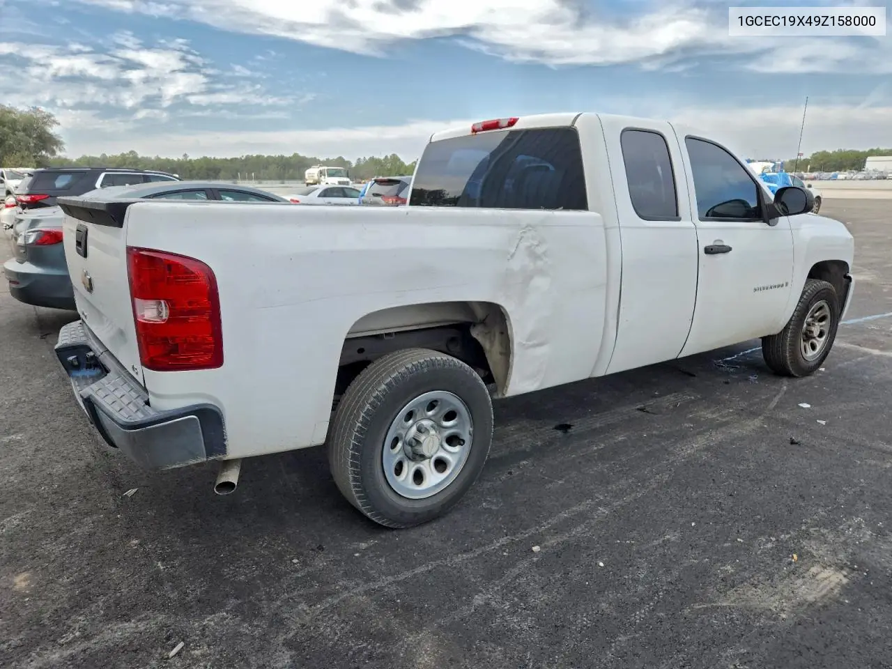 1GCEC19X49Z158000 2009 Chevrolet Silverado C1500