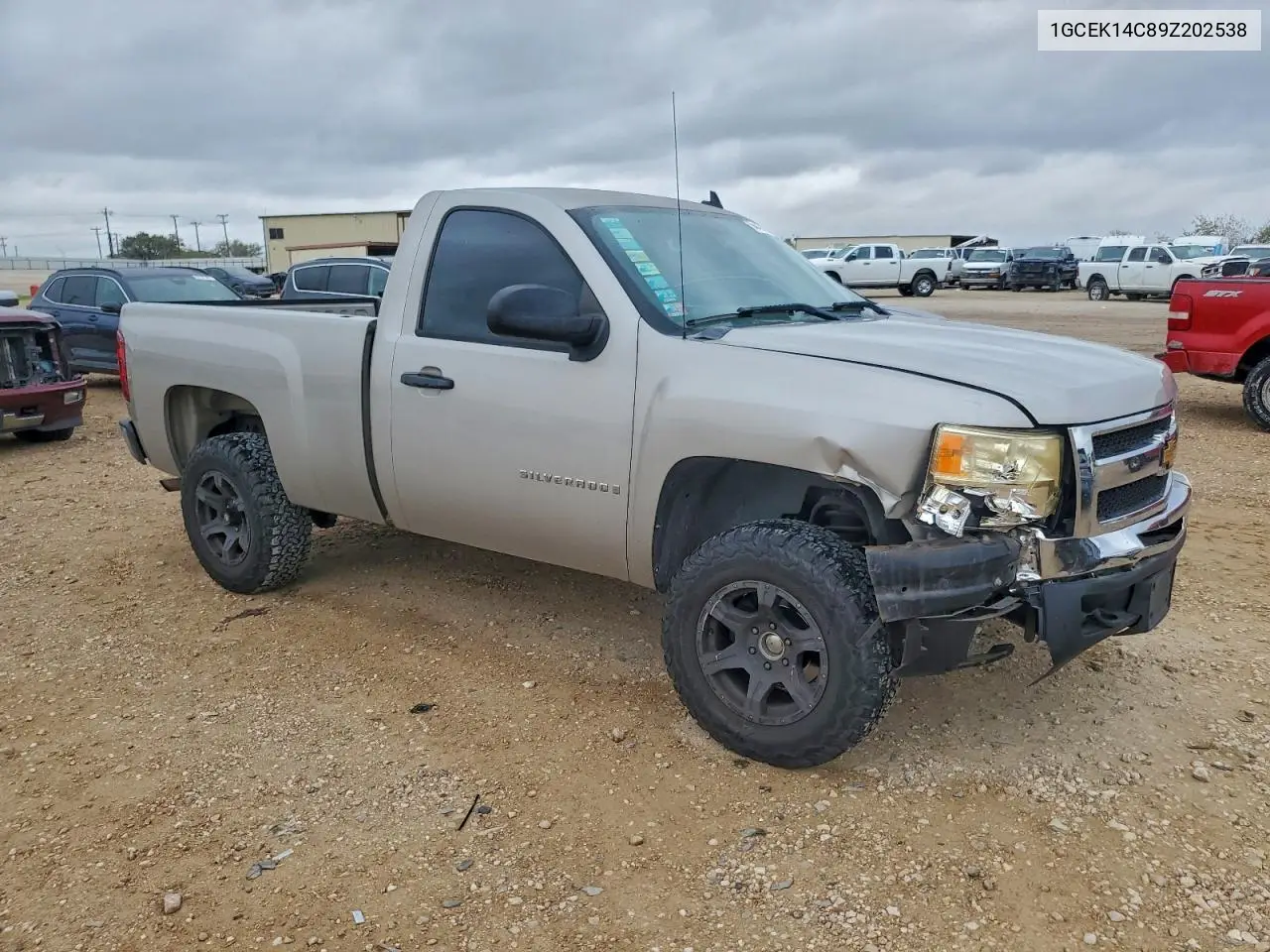1GCEK14C89Z202538 2009 Chevrolet Silverado K1500