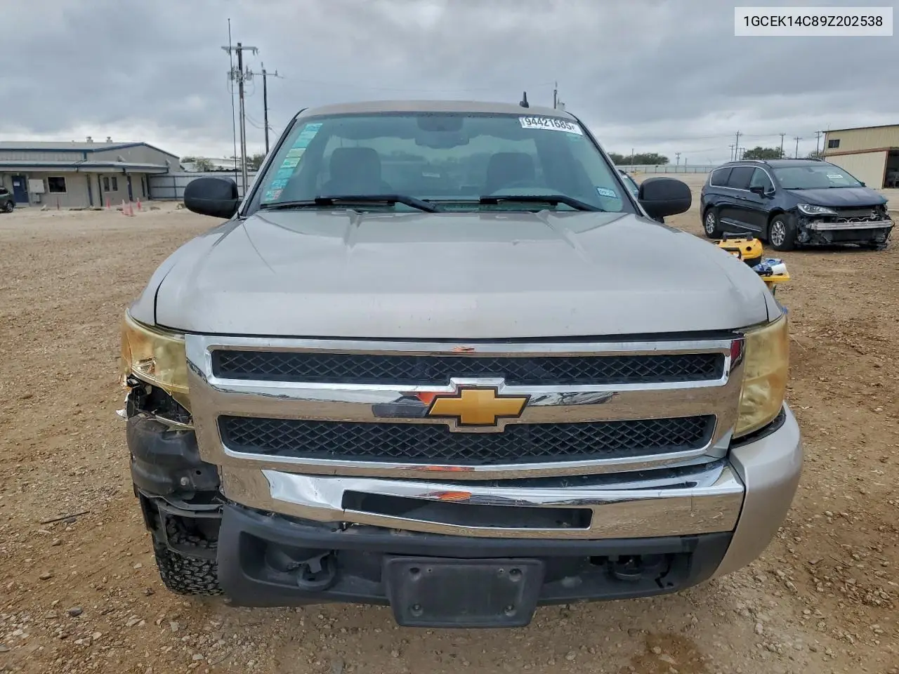 1GCEK14C89Z202538 2009 Chevrolet Silverado K1500